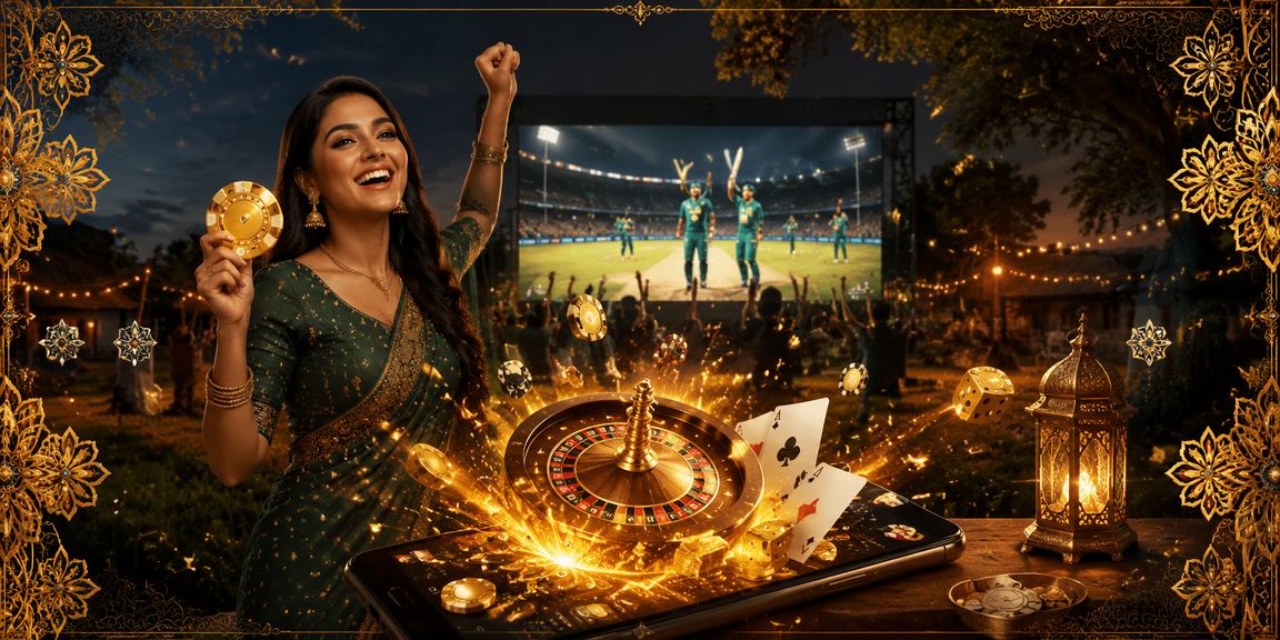 Bangladeshi model enjoying mobile cricket betting in Bogura