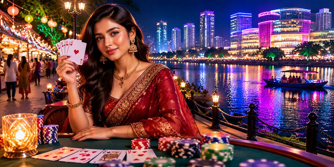 চট্টগ্রামের রাতের বাজারে তিন পাত্তি গেমের উৎসবমুখর পরিবেশ