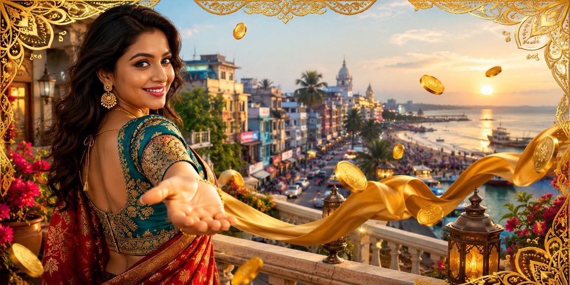 কুমিল্লায় সমুদ্রসৈকতে ক্যাশব্যাক বোনাস উপভোগকারী ব্যবহারকারীর দৃশ্য